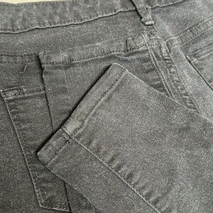 ☀️ JEANS SALE ☀️ Mossimo JEAN JEGGINGS Mid-Rise BLACK STRETCH FADED STYLE